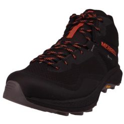 Buty trekkingowe męskie Merrell Mqm 3 Mid Gtx Gore-tex. Czarne buty trekkingowe męskie Merrell, bez wzorów, z gore-texu, sportowe, za kostkę, bez obcasa, bez zapięcia. Za 851.00 zł.