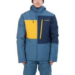 Kurtka Narciarska Męska Fundango Atlas. Brązowe kurtki narciarskie i snowboardowe męskie Fundango, na zimę, l, bez wzorów, bez kaptura, narciarskie. W wyprzedaży za 599.00 zł.