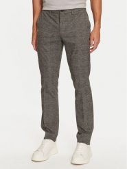 Tommy Hilfiger Chinosy Denton MW0MW36700 Szary Regular Fit. Szare eleganckie spodnie męskie Tommy Hilfiger, bez wzorów, z syntetyku. Za 339.99 zł.