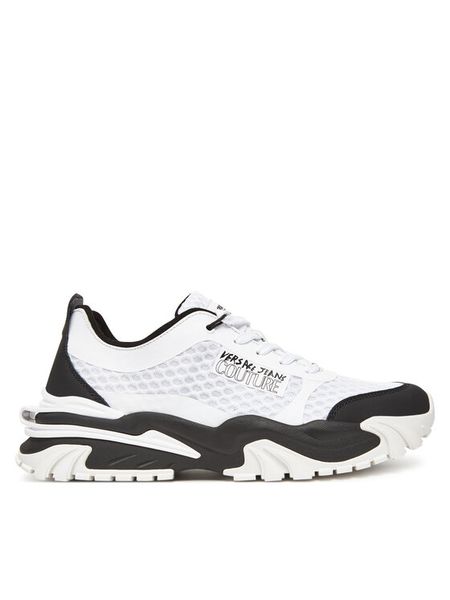 Versace Jeans Couture Sneakersy 78YA3SIB Biały. Białe buty sportowe na co dzień męskie Versace Jeans Couture, m, bez wzorów, z jeansu, bez ramiączek, bez kaptura. Za 889.99 zł.