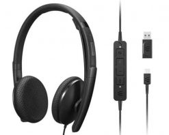 Lenovo Zestaw słuchawkowy przewodowy VoIP Teams 4XD1M45626. Zestawy słuchawkowe Lenovo. Za 185.99 zł.