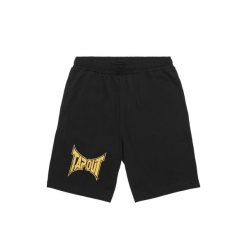 Szorty Tapout Perris. Czarne szorty sportowe męskie TAPOUT, bez wzorów, sportowe. Za 192.00 zł.