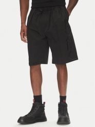 Tommy Hilfiger Szorty sportowe F1 Movie MW0MW42080 Czarny Relaxed Fit. Czarne szorty sportowe męskie Tommy Hilfiger, bez wzorów, z syntetyku, sportowe. Za 559.99 zł.