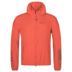 Męska kurtka outdooroowa Kilpi ROSA-M. Czerwone kurtki softshell męskie Kilpi, m, bez wzorów, z nylonu, bez kaptura, trekkingowe. Za 215.49 zł.