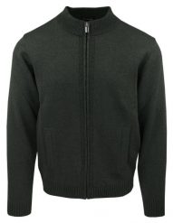Rozpinany Sweter na Zamek - Lasota - Oliwkowy, z Kieszeniami. Zielone kardigany męskie M. Lasota, l, bez wzorów, z bawełny, bez ramiączek. Za 249.00 zł.