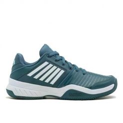 Buty do chodzenia męskie K-Swiss Court Express Hb. Niebieskie buty sportowe na co dzień męskie K-SWISS, m, bez wzorów, z materiału, bez ramiączek, bez kaptura, trekkingowe. Za 449.99 zł.