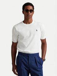 Polo Ralph Lauren T-Shirt 710980681004 Biały Regular Fit. Białe kardigany męskie Polo Ralph Lauren, m, bez wzorów, z bawełny, bez ramiączek. Za 749.99 zł.