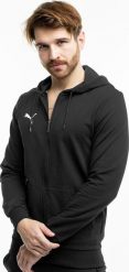 Puma Bluza męska Puma Team Goal Casuals Hooded czarna 658595 03 M. Czarne bluzy nierozpinane męskie Puma, m, bez wzorów, bez ramiączek, bez kaptura. Za 199.81 zł.