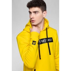 Bluza męska BLM202 - żółty. Bluzy rozpinane męskie marki 4f. Za 119.99 zł.
