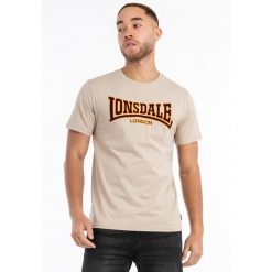 Koszulka Lonsdale Classic. Brązowe t-shirty sportowe męskie Lonsdale, bez wzorów, sportowe, bez ramiączek. Za 184.00 zł.