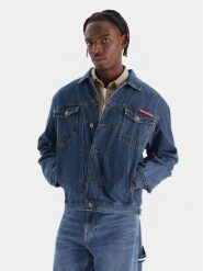 Quiksilver Kurtka jeansowa All Ride Denim Jkt EQYJK04177 Niebieski Regular Fit. Niebieskie kurtki męskie Quiksilver, m, bez wzorów, z bawełny, bez ramiączek, bez kaptura. Za 549.99 zł.