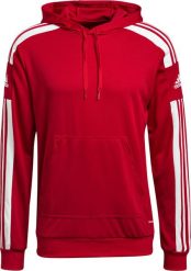Adidas adidas Squadra 21 Hoody bluza 435 : Rozmiar - L. Bluzy nierozpinane męskie ADIDAS, l, bez wzorów, bez ramiączek, bez kaptura. Za 156.96 zł.