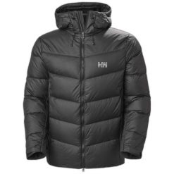 Kurtka puchowa Helly Hansen Verglas Icefall Down. Czarne kurtki męskie Helly Hansen, xl, bez wzorów, z puchu, sportowe, bez ramiączek, bez kaptura. Za 1,379.50 zł.