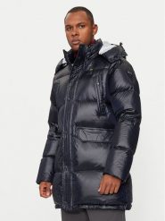 Blauer Kurtka puchowa 24WBLUK03323 Granatowy Regular Fit. Niebieskie kurtki męskie Blauer, m, bez wzorów, z puchu, bez ramiączek, bez kaptura. Za 1,779.00 zł.