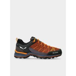 Buty turystyczne męskie Salewa Mountain Trainer Lite. Brązowe buty trekkingowe męskie Salewa, bez wzorów, sportowe, bez obcasa, bez zapięcia. Za 638.25 zł.