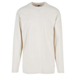 Męski Sweter Z Długim Rękawem Z Otwartym Brzegiem. Brązowe koszulki męskie z długim rękawem Urban Classics, m, bez wzorów, sportowe, bez kołnierzyka, bez ramiączek. Za 104.99 zł.