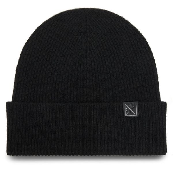 Czapka Calvin Klein. Czarne czapki męskie Calvin Klein, na zimę, bez wzorów. Za 279.99 zł.