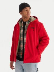 Quiksilver Kurtka przejściowa EQYJK04186 Czerwony Regular Fit. Czerwone kurtki męskie Quiksilver, m, bez wzorów, z bawełny, bez ramiączek, bez kaptura. Za 549.99 zł.