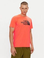 The North Face Koszulka techniczna Reaxion Easy NF0A4CDV Pomarańczowy Regular Fit. Brązowe t-shirty sportowe męskie The North Face, m, bez wzorów, z syntetyku, sportowe, bez ramiączek. Za 159.99 zł.