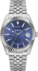 Zegarek męski Guess GW0977G1 srebrny. Szare zegarki męskie Guess, srebrne. Za 899.00 zł.