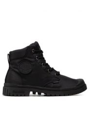 Palladium Trapery Pampa Sp20 Cuff Wp+ 76835-008-M Czarny. Czarne buty zimowe męskie Palladium, bez wzorów, z materiału, bez obcasa, bez zapięcia. Za 429.99 zł.