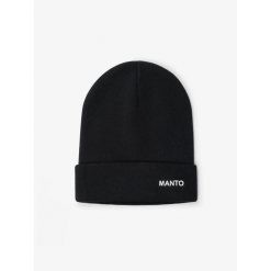 MANTO czapka zimowa BASE. Czarne czapki męskie Manto, na zimę, bez wzorów. Za 89.00 zł.