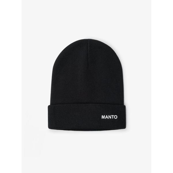 MANTO czapka zimowa BASE. Czarne czapki męskie Manto, na zimę, bez wzorów. Za 89.00 zł.