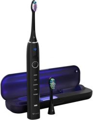 Szczoteczka soniczna do zębów TrueLife SonicBrush Clean70 UV czarna IPX8. Czarne szczoteczki soniczne Truelife. Za 364.54 zł.