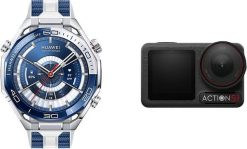 Smartwatch Huawei Watch Ultimate 2 + DJI Osmo Action 5 Pro Biało-niebieski (March-B29_55020GAY). Białe zegarki smartwatch Huawei. Za 4,398.37 zł.