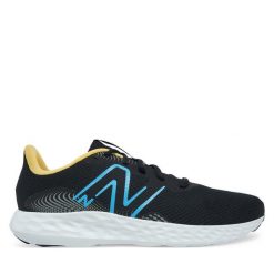 Buty do biegania New Balance. Czarne buty do biegania męskie New Balance, bez wzorów, bez zapięcia, do biegania. Za 229.99 zł.