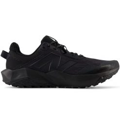 Buty męskie New Balance DynaSoft Nitrel v6 MTNTRLF6 – czarne. Czarne buty do biegania męskie New Balance, bez wzorów, z materiału, bez zapięcia, do biegania. Za 499.99 zł.