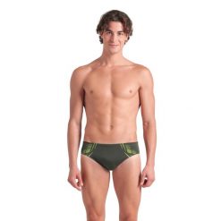 Kąpielówki Arena Poseidonia Swim Briefs. Szare kąpielówki męskie ARENA, l, bez wzorów. Za 119.99 zł.