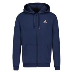 Bluza sportowa męska Le coq sportif Coq Sportif. Niebieskie bluzy rozpinane męskie le coq sportif, m, bez wzorów, z kapturem. W wyprzedaży za 288.60 zł.