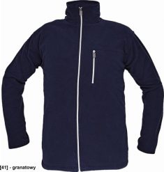 CERVA KARELA polar unisex - granatowy M. Niebieskie bluzy z polaru męskie CERVA, m, bez wzorów, z polaru, bez ramiączek, bez kaptura. Za 70.99 zł.