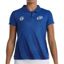 Bullpadel Abran Polo Shirt. Niebieskie koszulki polo męskie bullpadel, s, bez wzorów, sportowe, bez kołnierzyka, bez ramiączek. W wyprzedaży za 194.05 zł.