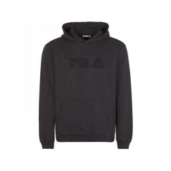 Bluza z kapturem Fila Bischkek. Czarne bluzy z kapturem męskie Fila, xl, bez wzorów, z bawełny, z kapturem. Za 333.95 zł.