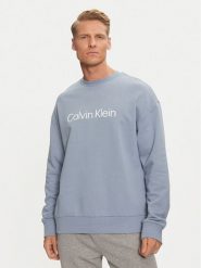 Calvin Klein Bluza Hero Logo K10K112956 Niebieski Comfort Fit. Niebieskie bluzy nierozpinane męskie Calvin Klein, m, bez wzorów, z bawełny, bez ramiączek, bez kaptura. Za 249.99 zł.