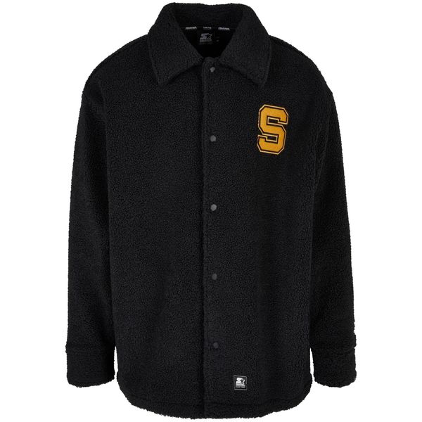 Polar Starter Sherpa. Czarne bluzy z polaru męskie Starter, m, bez wzorów, z polaru, bez ramiączek, bez kaptura. Za 359.95 zł.
