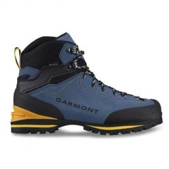 Buty trekkingowe męskie Garmont Ascent Gtx. Niebieskie buty trekkingowe męskie Garmont, bez wzorów, z materiału, za kostkę, bez zapięcia, wspinaczkowe. Za 1,127.00 zł.