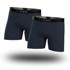 Bokserki Strahlorn Merino – opakowanie 2 szt. Niebieskie bokserki męskie FJORK MERINO, s, bez wzorów, z nylonu. Za 399.00 zł.