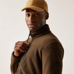 Polar męski rozsuwany Aidey. Brązowe bluzy z polaru męskie Regatta, m, bez wzorów, z polaru, sportowe, bez ramiączek, bez kaptura. W wyprzedaży za 262.20 zł.