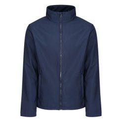 Męski Softshell Ablaze. Niebieskie kurtki softshell męskie Regatta, m, bez wzorów, z softshellu, bez kaptura, trekkingowe. Za 85.99 zł.