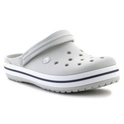 Klapki Crocs Crocband Atmosphere U 11016-1FT szare. Szare klapki i japonki męskie bez wzorów. Za 374.47 zł.