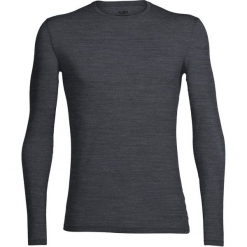 Icebreaker Mens Anatomica Ls Crewe Jet Hthr/Black Xl. Bielizna termoaktywna męska marki Icebreaker. Za 209.00 zł.