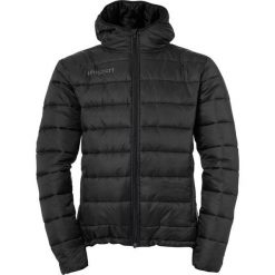 Kurtka z kapturem Uhlsport Essential Puffer. Czarne kurtki męskie Uhlsport, xl, bez wzorów, sportowe, bez ramiączek, z kapturem. W wyprzedaży za 193.50 zł.