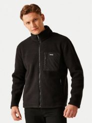 Regatta Polar Frankie Borg RMA607 Czarny Regular Fit. Czarne bluzy z polaru męskie Regatta, l, bez wzorów, z polaru, sportowe, bez ramiączek, bez kaptura. Za 379.99 zł.