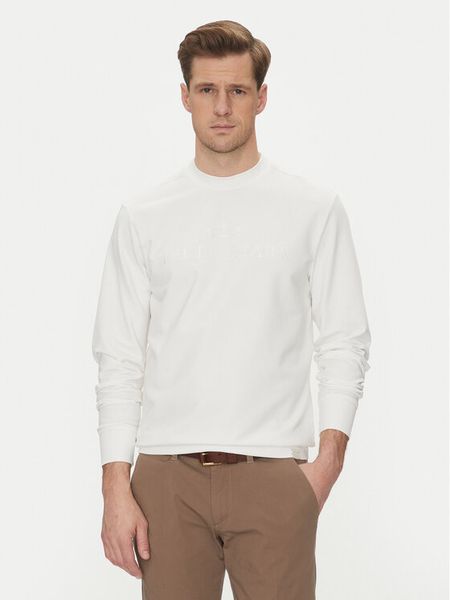 Paul&Shark Bluza 25411881 Biały Regular Fit. Białe bluzy nierozpinane męskie PAUL&SHARK, m, bez wzorów, z bawełny, bez ramiączek, bez kaptura. Za 609.00 zł.