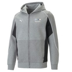 Bluza Sportowa Męska Puma Bmw Mms Hdd. Szare bluzy nierozpinane męskie Puma, m, bez wzorów, z dresówki, sportowe, bez ramiączek, bez kaptura. Za 353.99 zł.