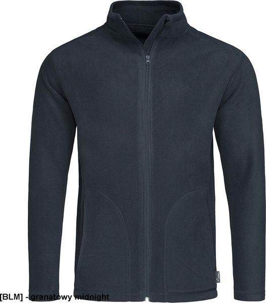 Stedman SST5030 - Kurtka męska z polaru - granatowy midnight 3XL. Niebieskie kurtki męskie Stedman, m, bez wzorów, z polaru, bez ramiączek, bez kaptura. Za 206.24 zł.