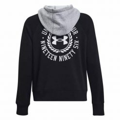 Bluza z kapturem Męska Rival Fleece CB. Szare bluzy nierozpinane męskie Under Armour, l, bez wzorów, sportowe, bez ramiączek, z kapturem. W wyprzedaży za 202.85 zł.